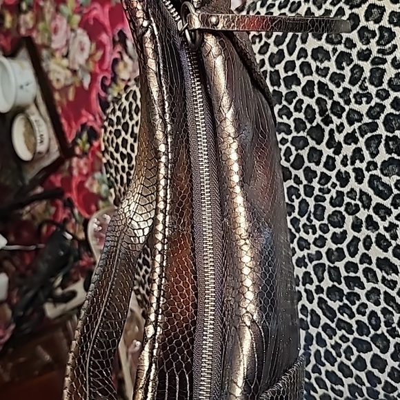 Donald Pliner copper colored leather bag - Picture 9 of 13